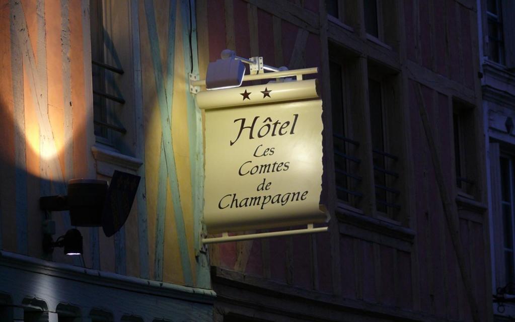 Brit Hotel Comtes De Champagne - Troyes Centre Historique Zewnętrze zdjęcie