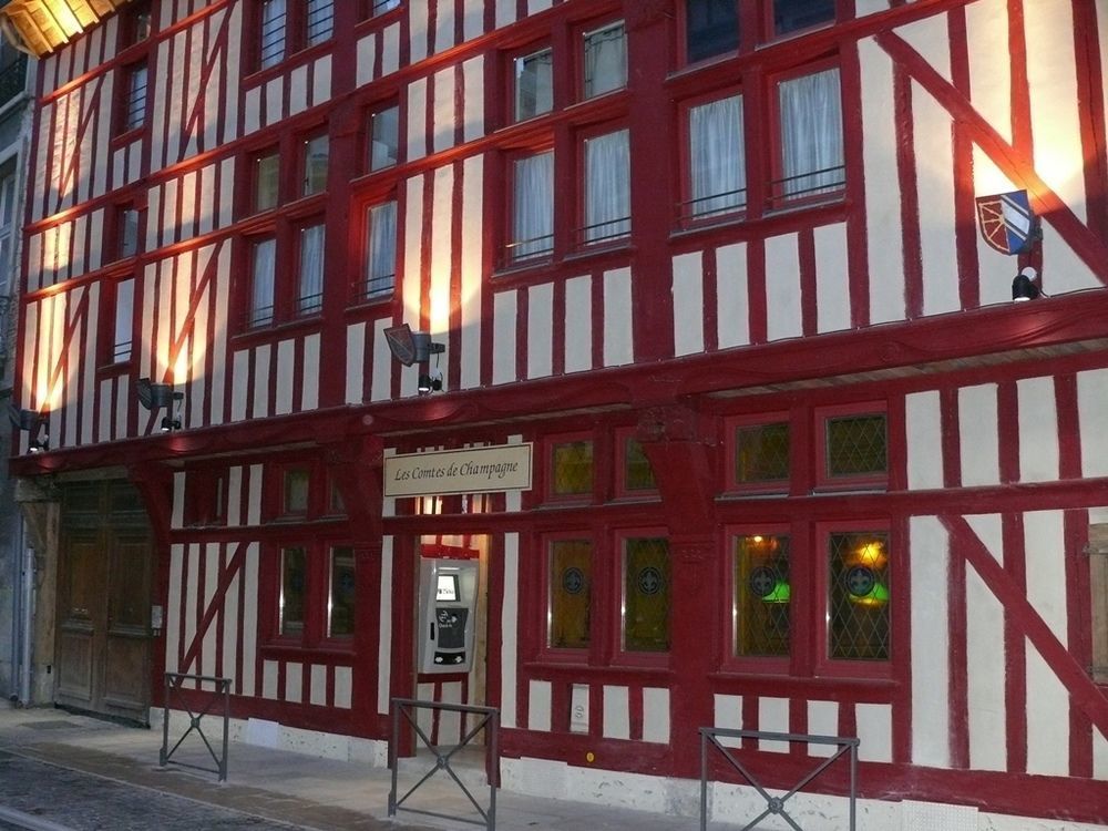 Brit Hotel Comtes De Champagne - Troyes Centre Historique Zewnętrze zdjęcie